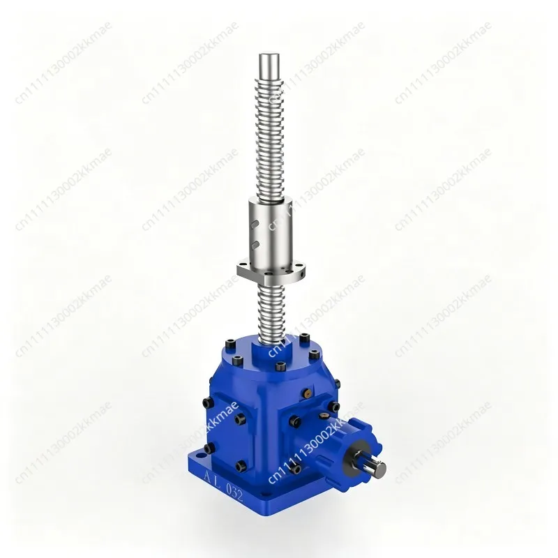 Spiral Bevel Gear Screw Rod Lift Small Hand-crank AT Spiral Lift Table Worm Gear Hand-crank Electric Lift