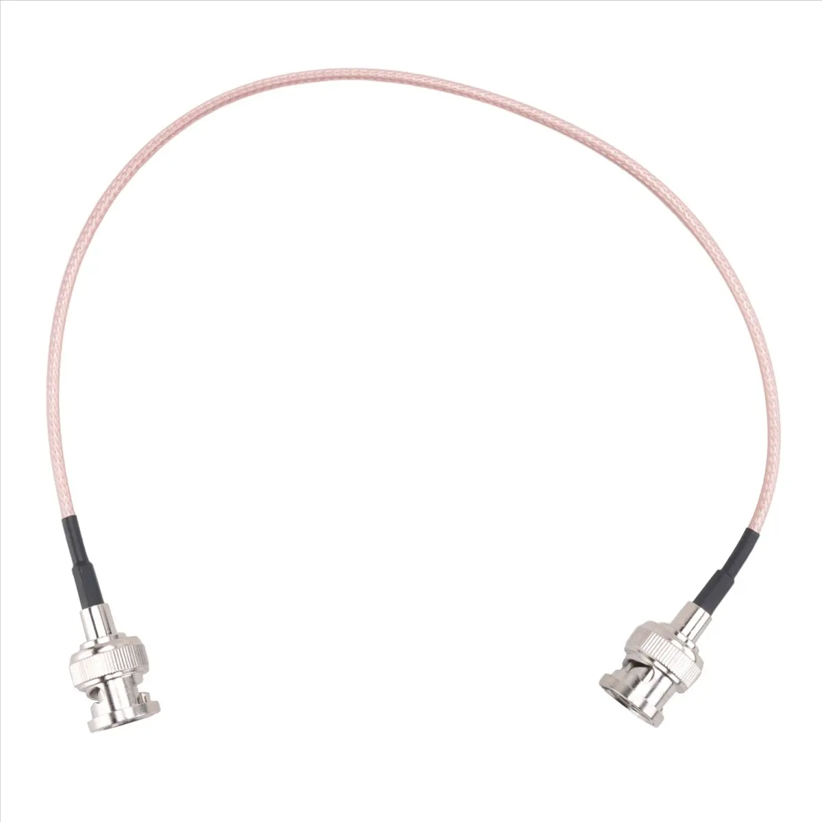 ABIU 4Pcs 3G HD SDI Cable BNC Cable 30cm 75 Ohm for Cameras BMCC Video Equipment Supports HD-SDI 3G-SDI 4K 8K Video Cable