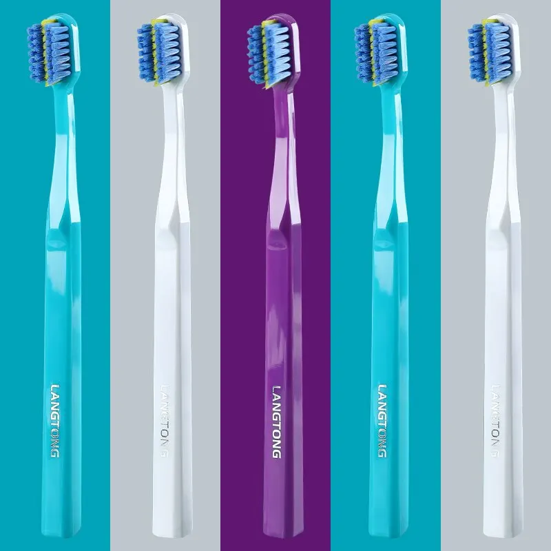 3 Piezas Cepillos de Limpieza para Brackets de Ortodoncia para Adultos, Cepillos Dentales con Cerdas Suaves para el Cuidado de la Salud Bucal 3