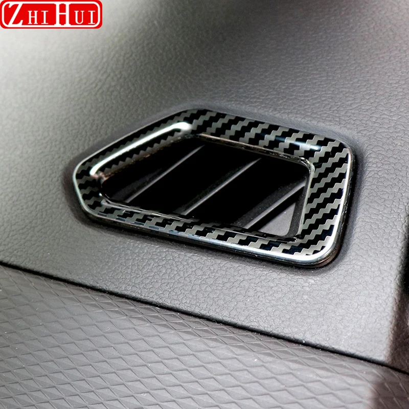 For Geely New Coolray 2024 2023 Restyling Car Styling Stainless Steel Carbon Fiber Pattern Protective Patch Sticker Accessories