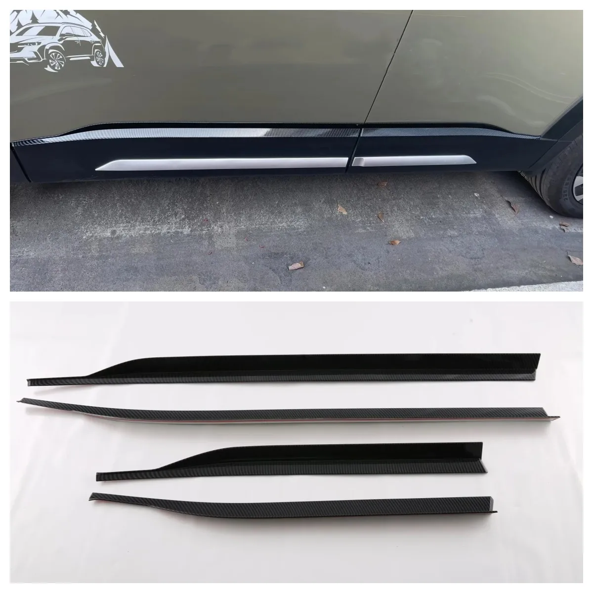 

For Mazda CX-50 CX50 2022 2023 2024 Side Door Body Door Molding Strips Cover Trims Sticker ABS Chrome Car Styling Accessories