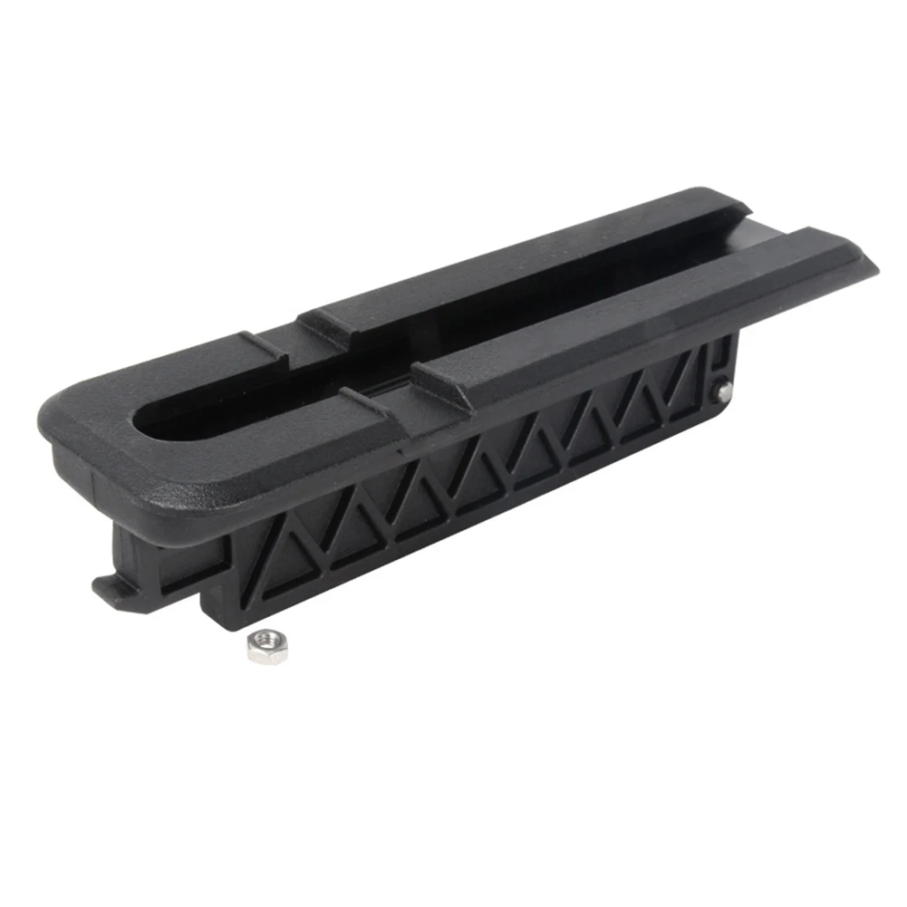 Water Tail Rudder Fin Adapter Water Sports Paddle Boarding Easy Installation Compatible With SAFS 166mm Size Black Color