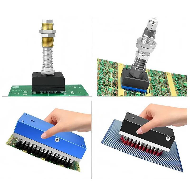Pneumatic Integrated Vacuum Suction Cup Nozzle PCB Circuit Board Dedicated Matrix Suction Tool Industrial Automated Robotic Arm