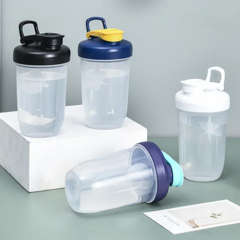 

Shaking Cup 400ml Protein Powder Shaker Bottle Leak Proof Water Bottle for Gym Outdoor Fitness Training Sport Mixing Cup