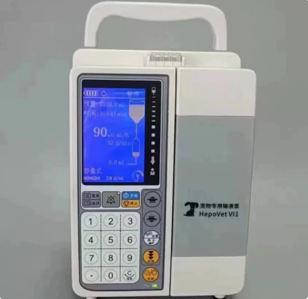 Universal infusion pump for dogs and cats