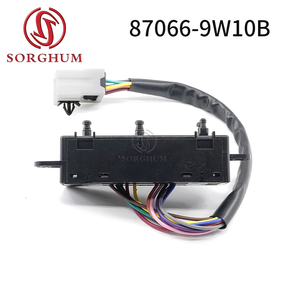 

SORGHUM 87066-9W10B For Nissan Teana 2008 Left Side Car Seat Adjustment Switch with Wire 870669W10B Automotive Part Accessories