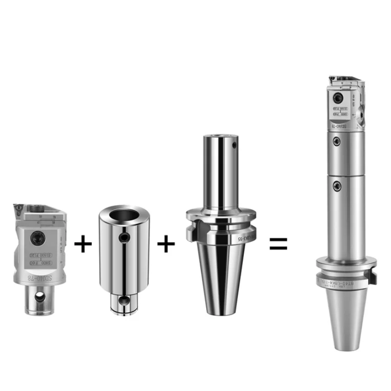BT30 BT40 NT30 NT40 SK40 LBK1 LBK2 LBK3 LBK4 LBK5 LBK6 Extension Rod LBK EWN RBH SDJ Precision Extension Rod Tool Holder view 5