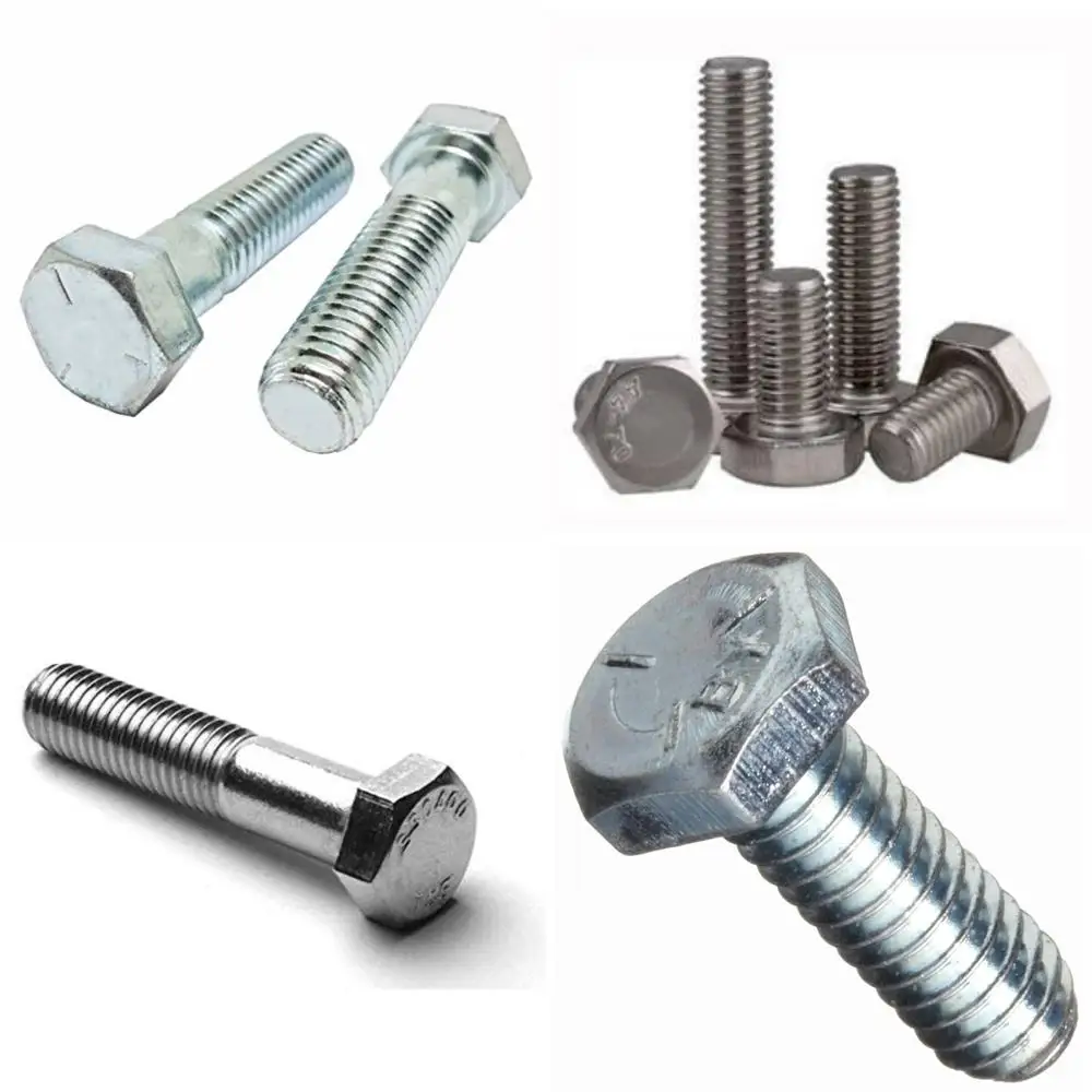 

Оцинкованные винты с шестигранной головкой класса 5, 1/4-28 x 5-1/2 дюйма, упаковка 50 шт., тонкая резьба, частичная резьба, длина резьбы 0,75