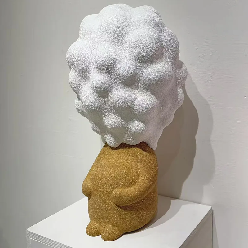 

Креативные фигурки сидящей осанки, миниатюрные современные милые фигурки, забавные украшения из мультфильмов, украшение для домашнего настольного шкафа