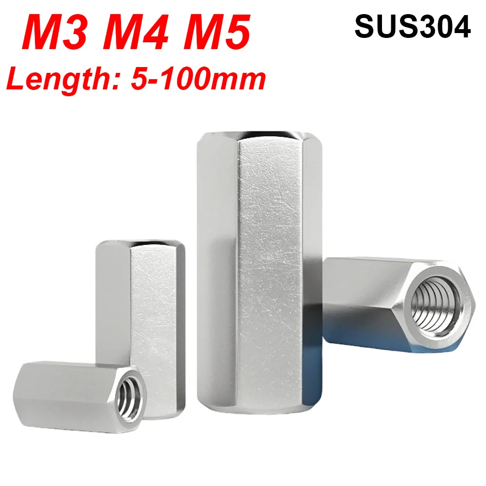 

Hex Motherboard Standoffs M3 M4 M5 Board Rack Stud Spacing Hexagon Female PCB Pillars Screw Bolts Spacer 304 Stainless Steel