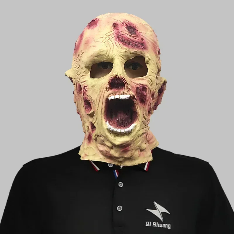 

Horror Headsets, Masks, Makeup, Dance Party, Zombie Ghostface Headwear, Halloween Party, Mock Props, Realistic