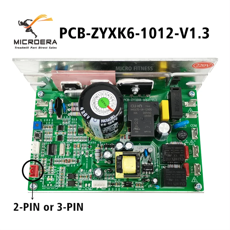 PCB-ZYXK6-1012-V1.3 Treadmill Controller Board