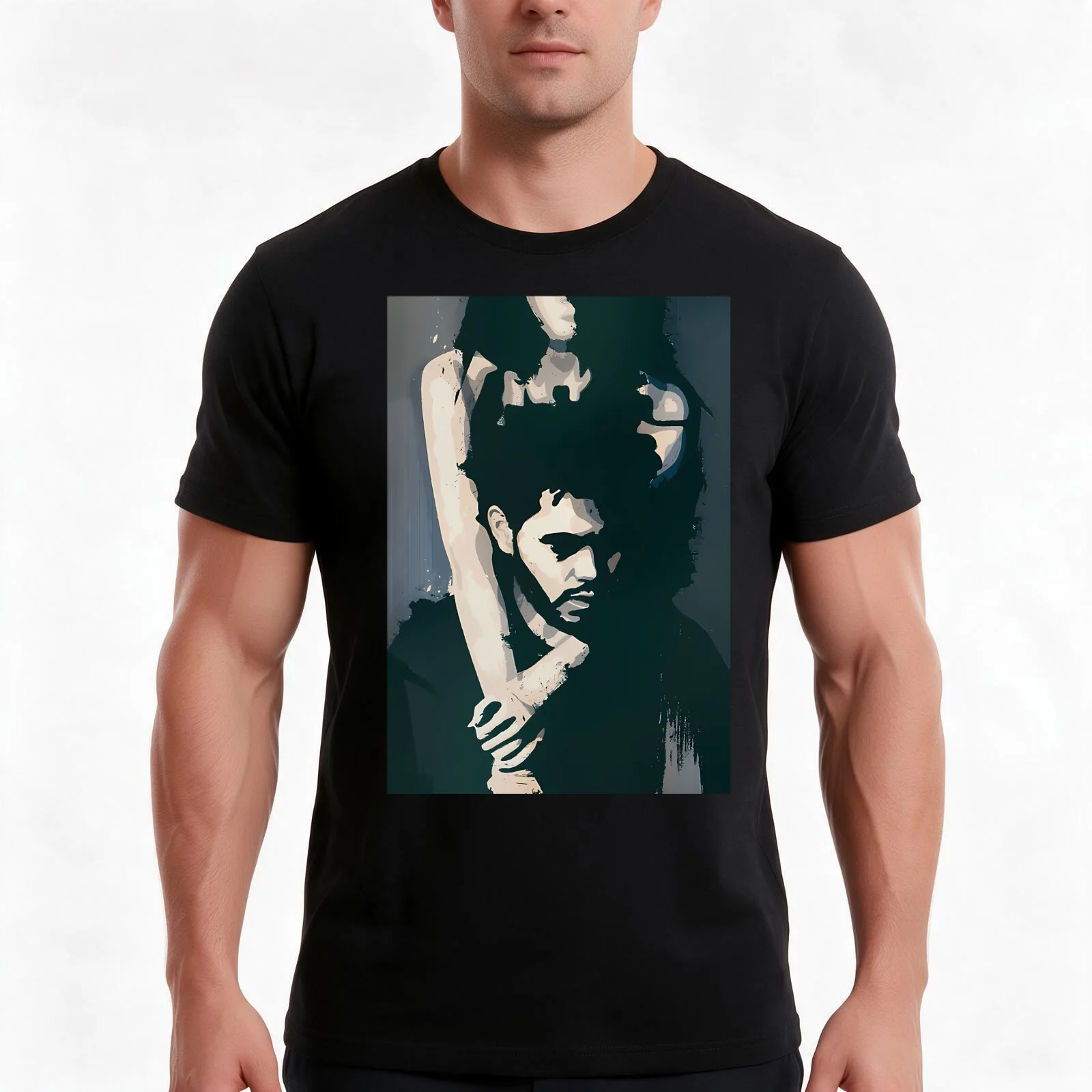 The Vintage - The After Hours Til Dawn T-Shirt, Summer Casual Cotton Tee, Oversized Streetwear Tops, Vintage Graphic Print