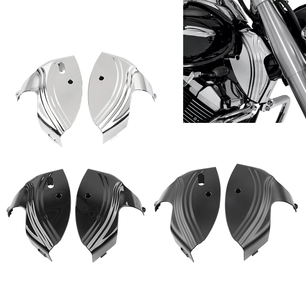 Motorcycle Front Fork Upper Frame Contour Neck Cover For Yamaha XVS950 V Star 950 2009-2015 For XVS950CT Tourer 2009-2017