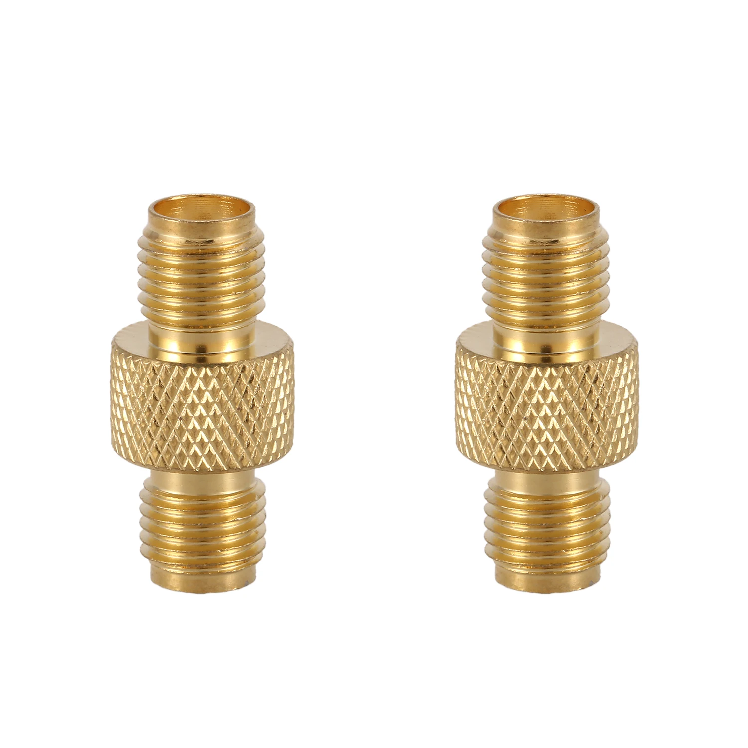 SMA Female to Female Barrel Adapter RF Coax Connector Straight,gold