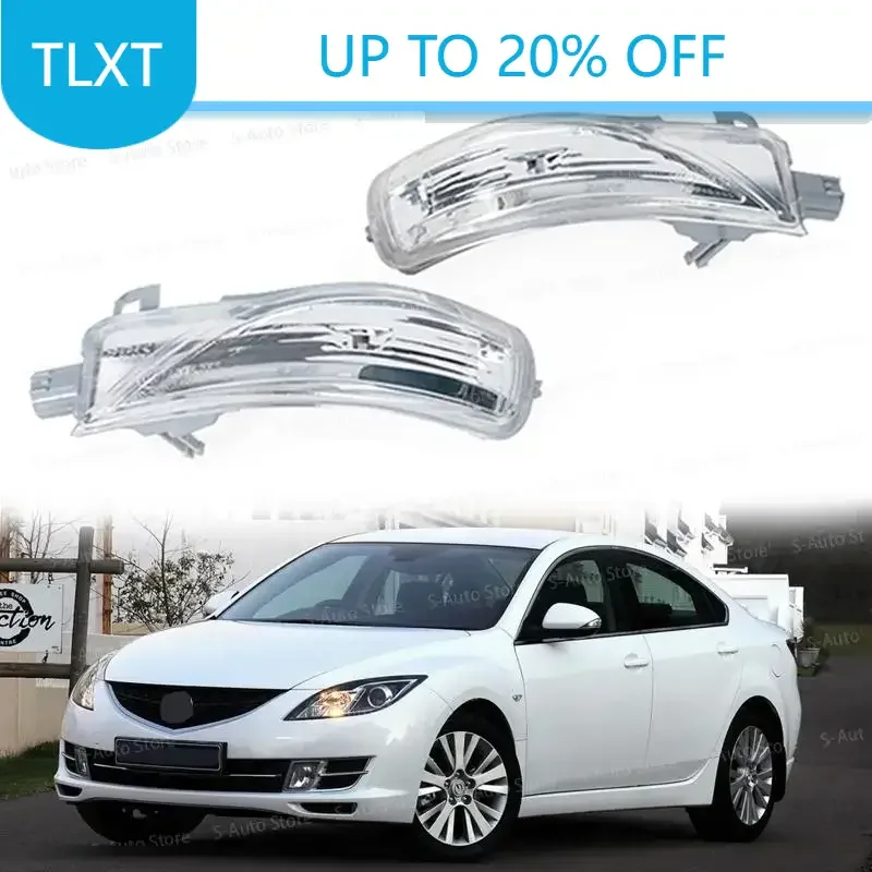 

Car LED Side Mirror Turn Signal Indicator Lamp Blinker Assembly For Mazda 3 BL 2008-2014 For Mazda 6 GH 2007-2015