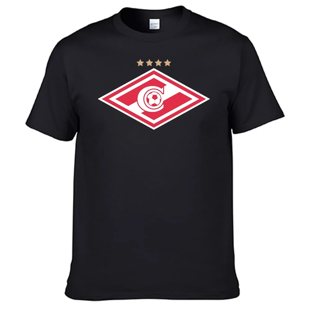 Spartak Moscow Shirt 100% Cotton Men Shirt