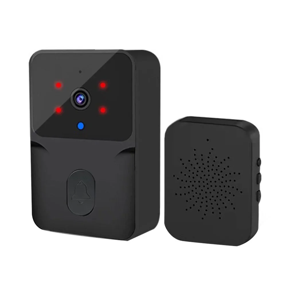 

Remote Video Doorbell Smart Video Doorbell Home Security 80*53*30mm Flexible Placement Low-light Image Capture