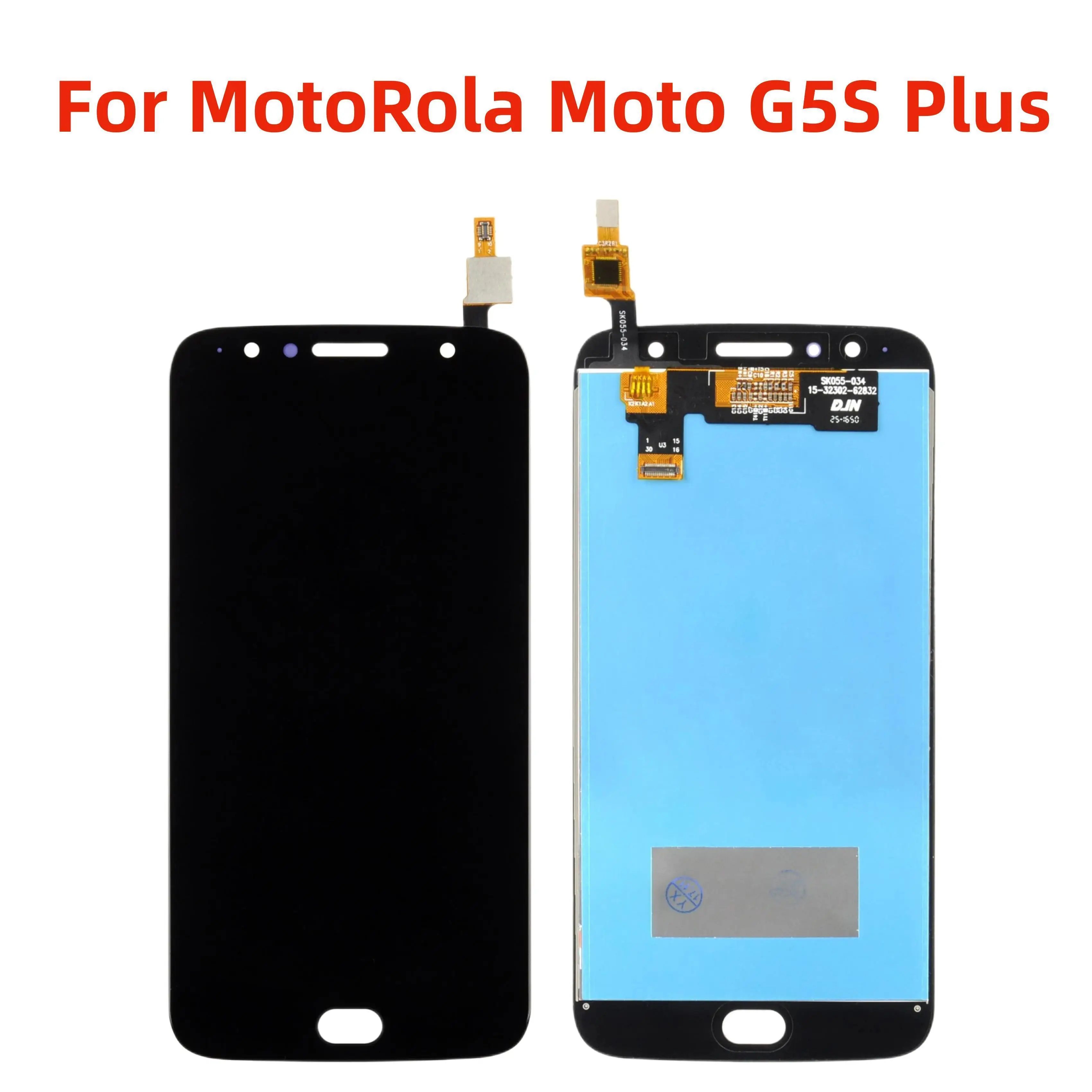 For MotoRola Moto G5S Plus LCD XT1803 XT1805 Touch Screen Digitizer Assembly XT1802 Display Free Tools