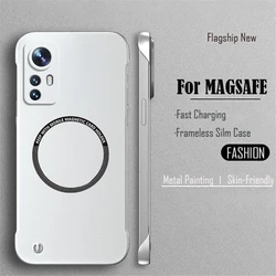 Magsafe Xiaomi 12 11 Lite 12T 11T 10 10T Pro ๋ฌด์ ์ถฉ์ ๋งคํธ ์ ํ ์ปค๋ฒ ์ฉ ๊ณ ๊ธ ์ด๋ฐํ ํ๋ ์๋ฆฌ์ค ๋ง๊ทธ๋คํฑ ์ผ์ด์ค