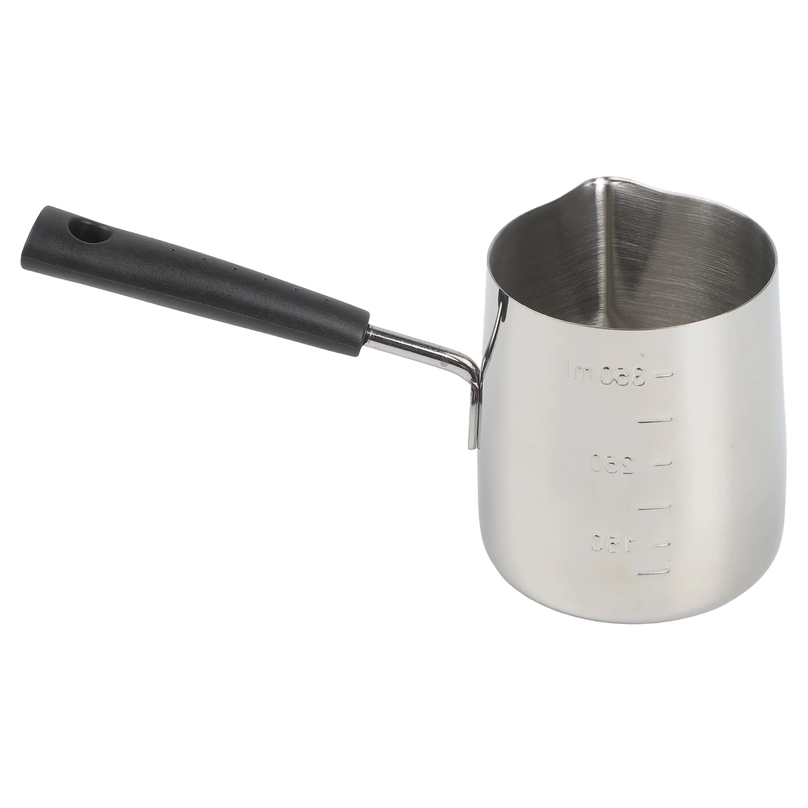 Chocolate Melting Pot Stainless Steel Pot 900ML Pouring Mouth Butter Warmer Long-lasting Performance Rust Resistant