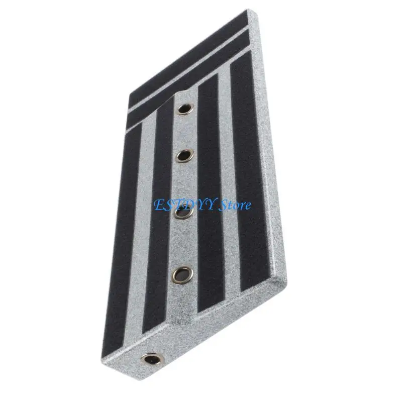 G6DE Guitar Effects Pedal Board Pedal Accessory Guitar Pedal Panel with Sticking Tape