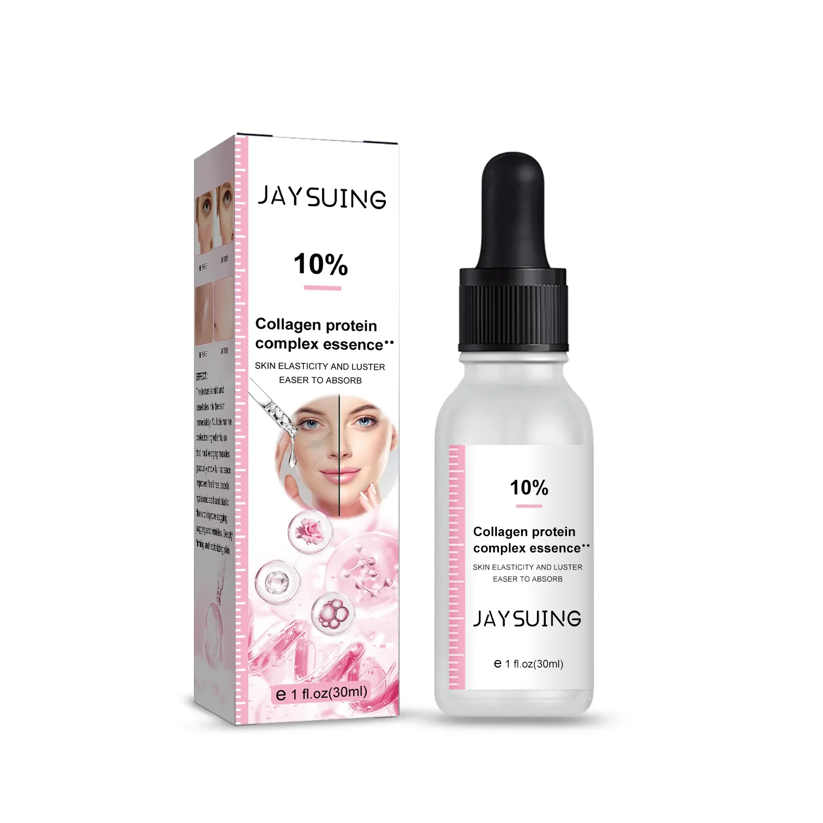 

Best Price Jaysuing Collagen Complex Essence Tightens Skin Anti-wrinkle Repair Barrier Skin Care and Reduces Fine Lines