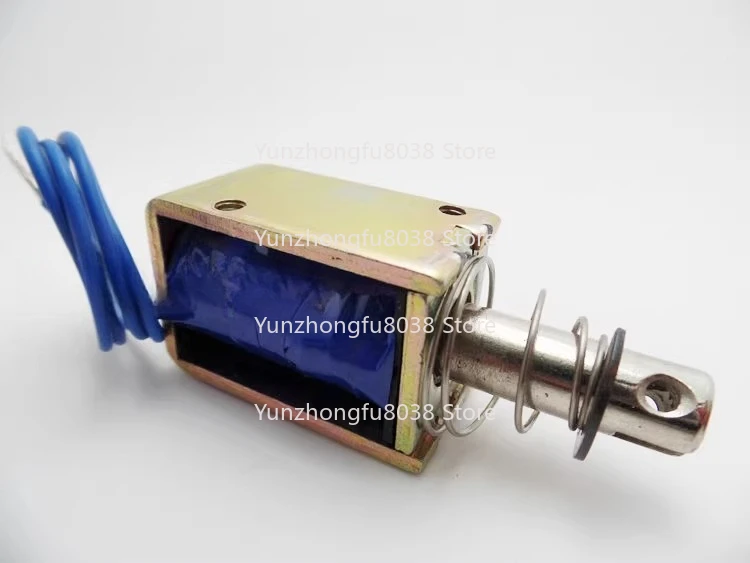 

Электромагнит постоянного тока толкающего типа, рамного типа, JF-1039B, DC12V/24V, JF-1039, сила притяжения 25Н