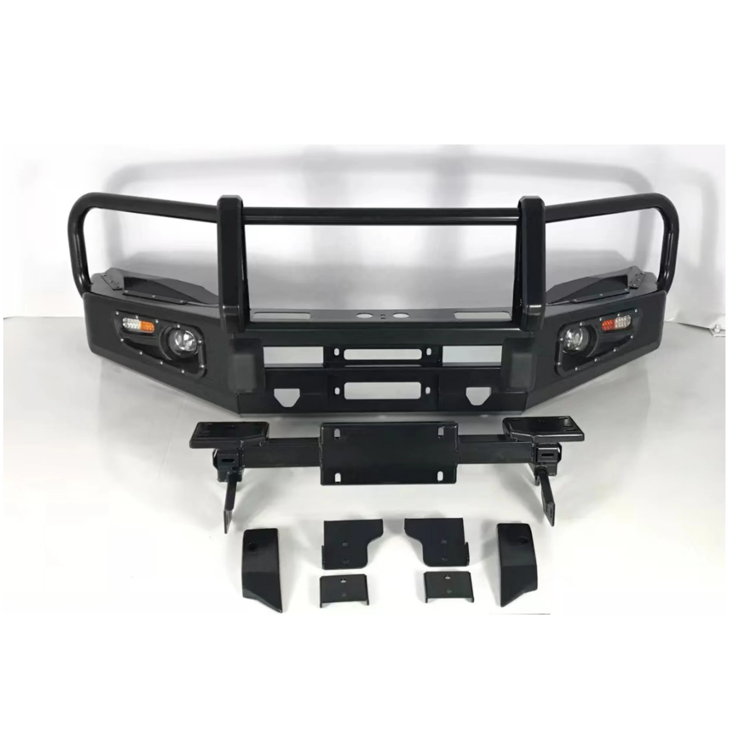 

Top 4x4 Pickup Hilux Carbon Steel Vigo Revo Rocoo BULL BAR Front Bumpers For Toyota Hilux Car Bumper