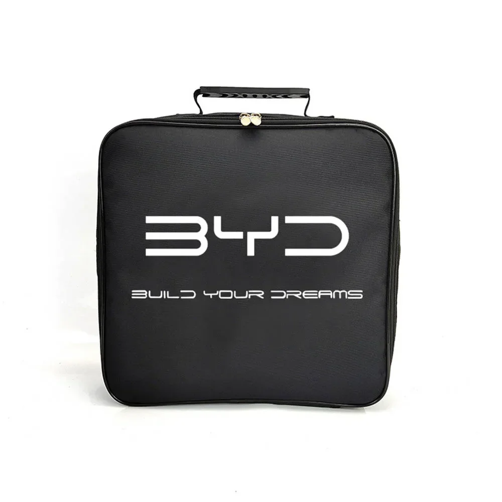 BYD Series Atto 3 Yuan Plus Song Dolphin Seal Seagull Tang Qin Han S6 Car Charge Cable Storage Bag impermeabile ignifugo