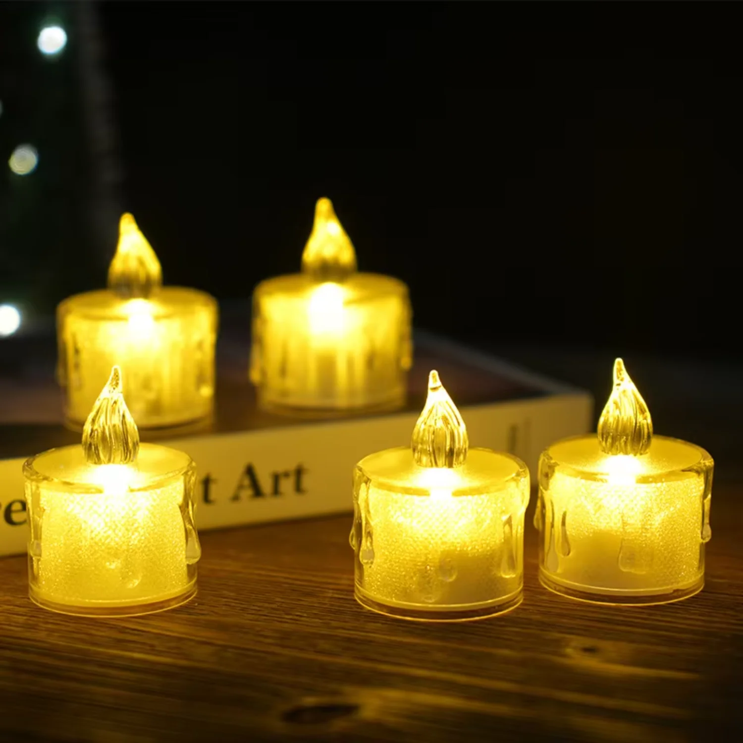 お祝いやパーティー用品安全 LED 電子キャンドルライトクリ - Candle Supplies For Sale のレビューと価格