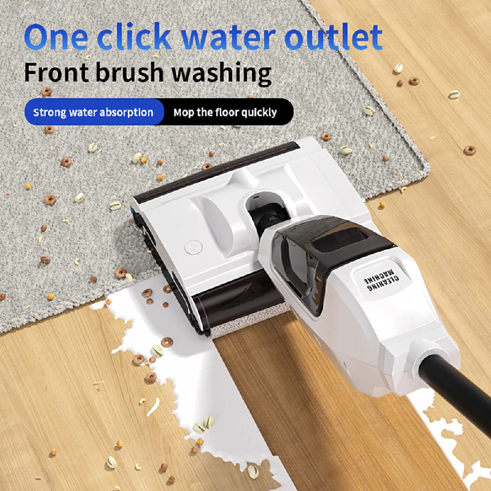 ممسحة كهربائية قابلة للشحن للمنزل مكنسة كهربائية محمولة باليد مكنسة كهربائية لاسلكية مماسح تنظيف الأرضيات الكل في آلة واحدة