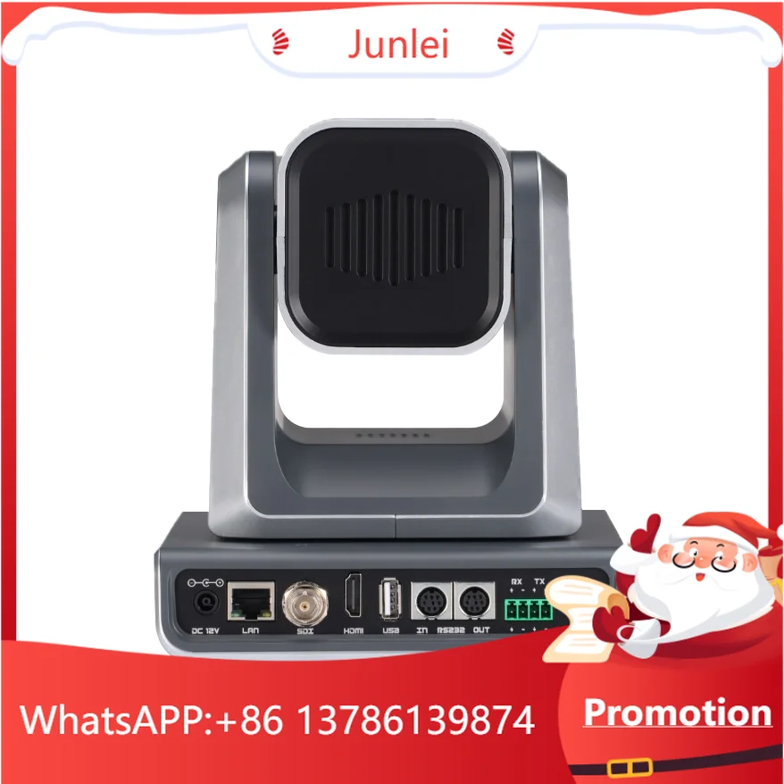 

Low Latency 4K NDI PTZ Video H.265 HEVC 4K Pan-Tilt Optical Zoom Streaming Video