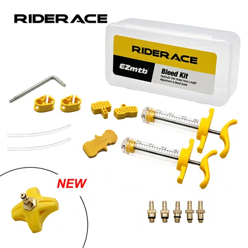 Kit de purga de freno de disco hidráulico de bicicleta para AVID SRAM S4, guía de código de borde de purga de bicicleta, nivel RSC R ULT Tlm Red eTap, herramientas de reparación