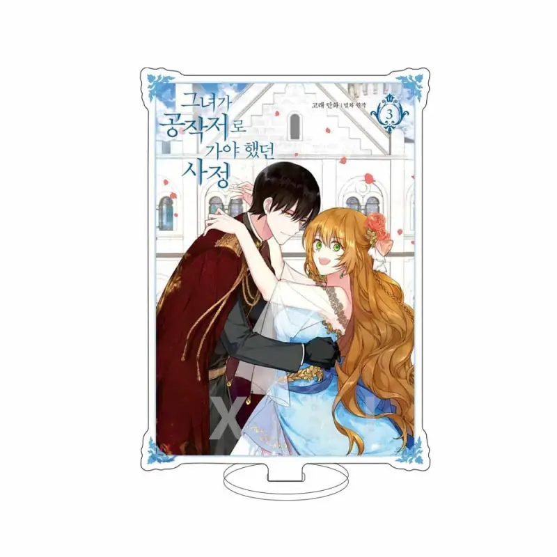HD Anime Why Raeliana Ended Up At The Duke’s Mansion 15CM Figure Acrylic Stand Raeliana Noah Model Ornament Plate Cosplay Gifts - Image 6