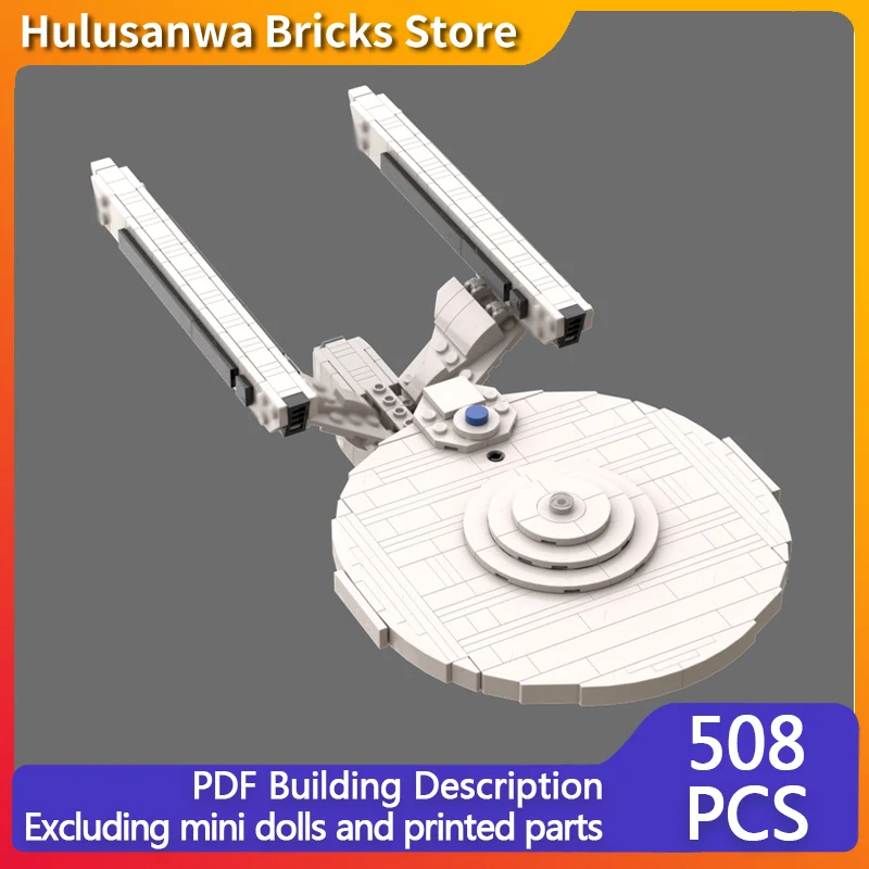 

Popular Movie Model MOC Building Bricks Transport Spaceship Modular Technology Gifts Holiday Assemble Children Toys Suit