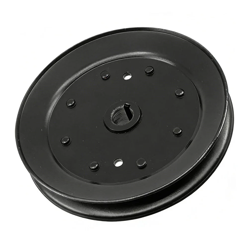 6 Inch Steel Idler Pulley For AM104405 Transmission System V-Groove Design Fits 2L 3L 4LA 5LB Belts Robust Performance