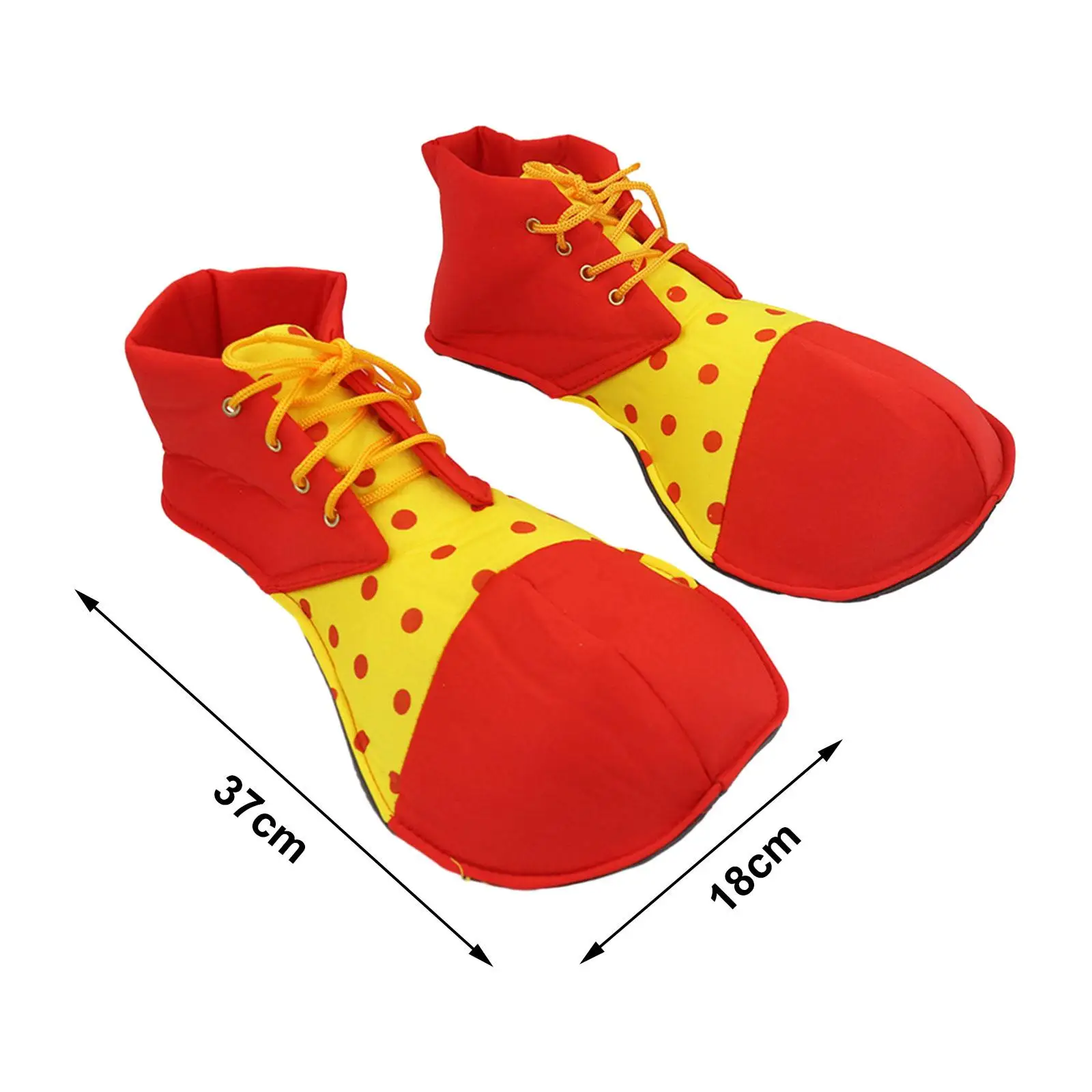 Funny Clown Props para Homens e Mulheres Adultos, Conjunto de Carnaval, Performance de Palco, Festivais, Feriados, Halloween Party Favors, Cosplay Shoes