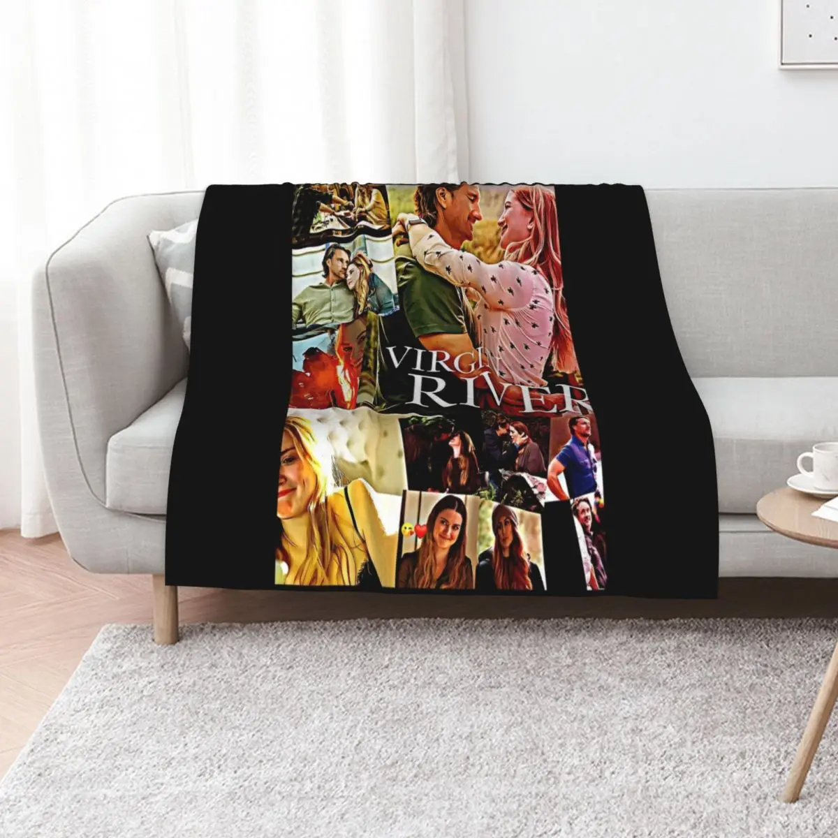 

virgin river Throw Blanket Soft Warm Blanket Gift for Grandparents