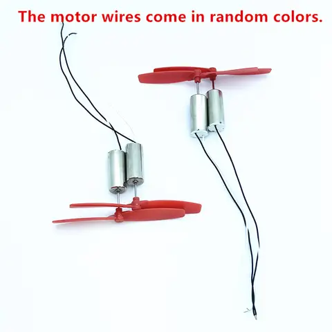 4 x DIY DC3.7V 50000RPM 716 Hollow Cup Coreless High Speed CW CCW Motor with 4 x 50MM A B Propeller for DIY Micro FPV Quadcopter
