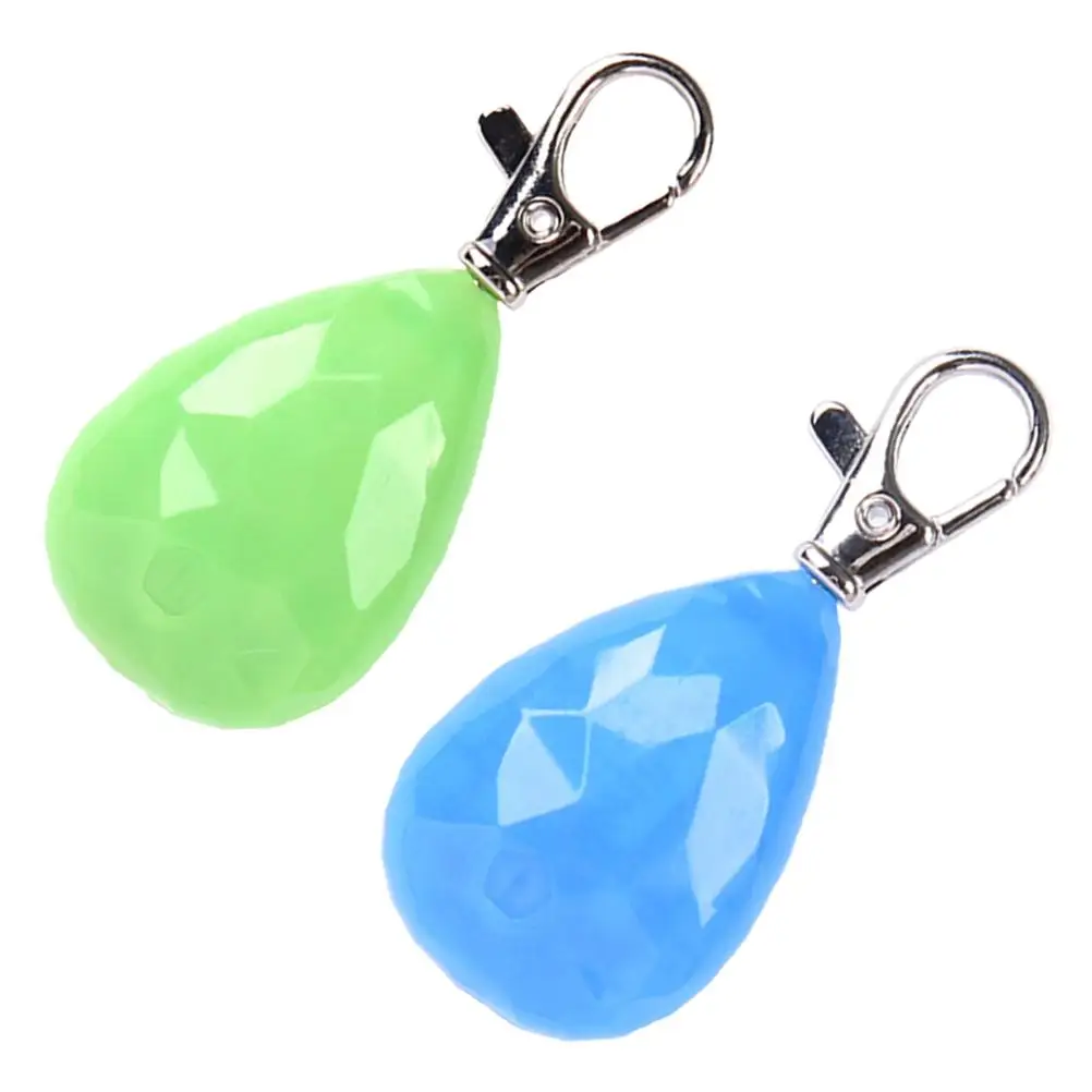 

2Pcs Night Keychain Light Rechargeable Dog Pendant Tag Bright Glow Dark Pet Accessories Fall Bite Resistant Elastic