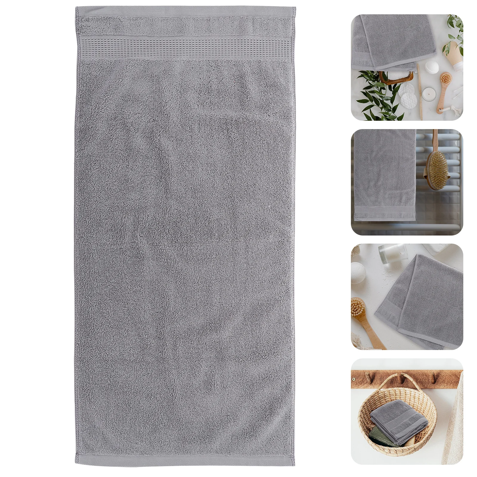 

Thickened Cotton Towel Absorbent Washcloth Soft and Comfortable Bath Gym Spa Home Use Towels Large Towels Large Bathroom