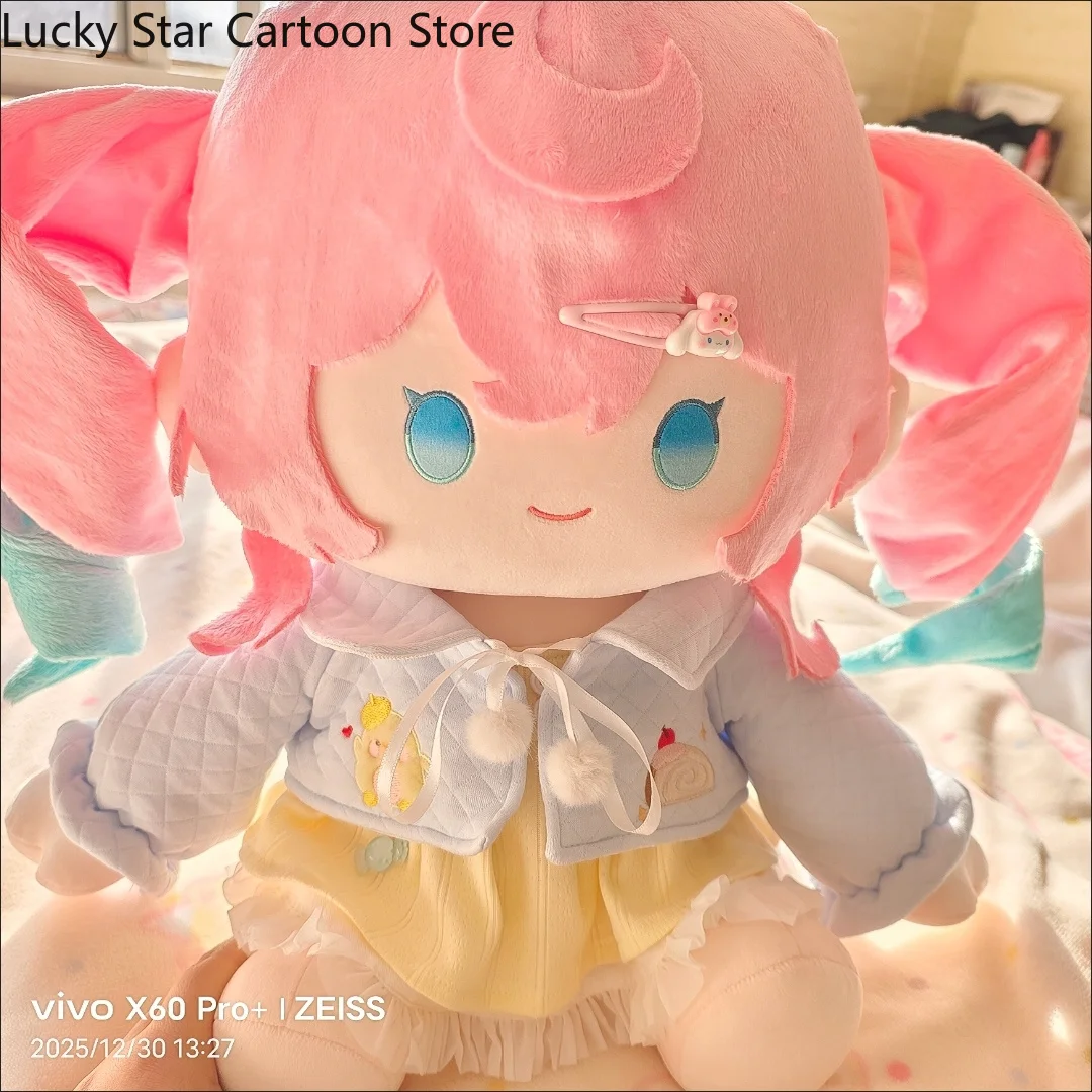

40cm Hyacine Honkai: Star Rail Sitting Posture Cartoon Figure Idol Cosplay Dress Up Figure Birthday Gift Halloween Christmas