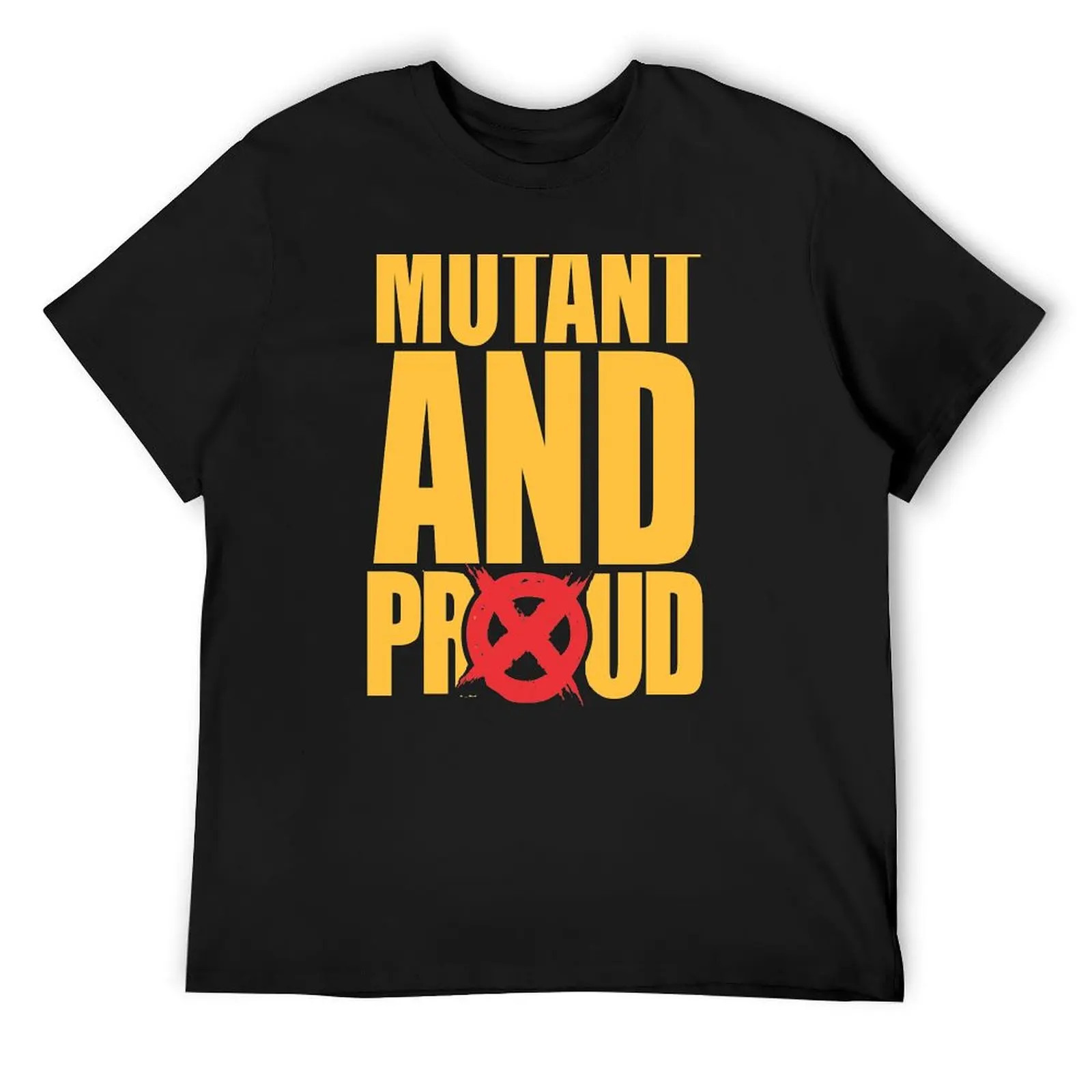 MUTANT AND PROUD T-Shirt street wear cotton graphic tees tops graphic t shirts mens cotton t shirts