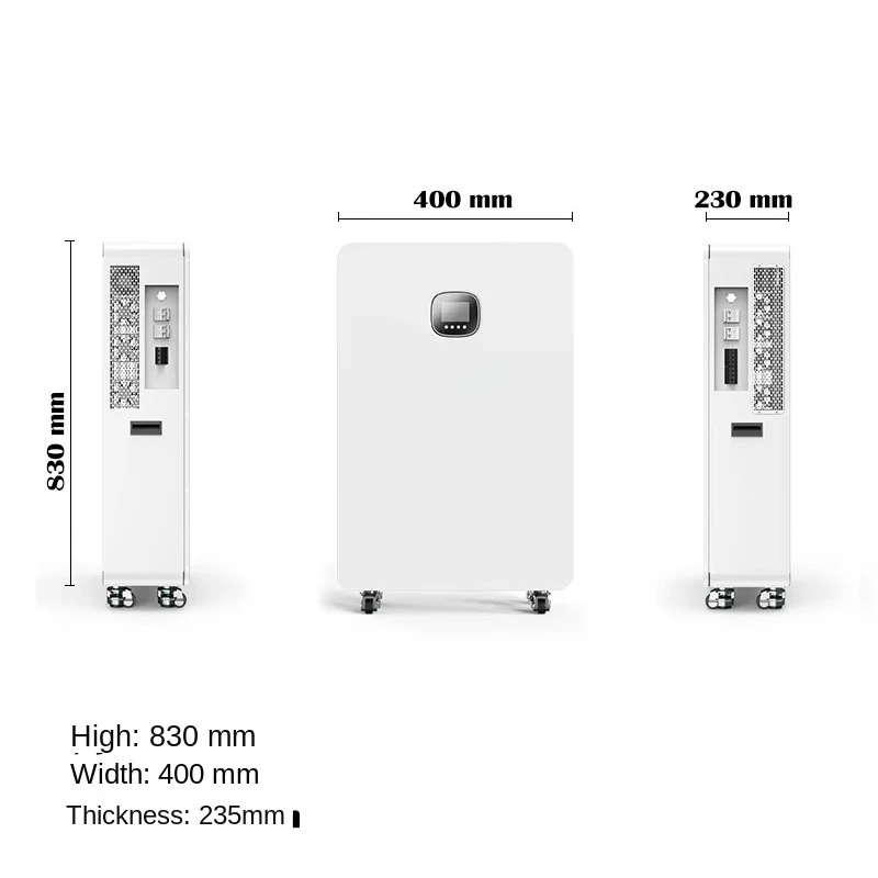 5kW High Power IP65 LiFePO4 Solar Inverter Controller Combo Customizable Single AC Output Grid Tie Built-in for PV System