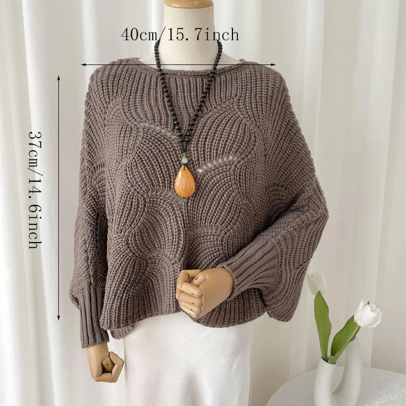 Factory Wholesale Autumn Knitting Cotton Shawl For Woman Solid Color Scarf Ladies Casual Winter Keep Warm Poncho 40*37cm