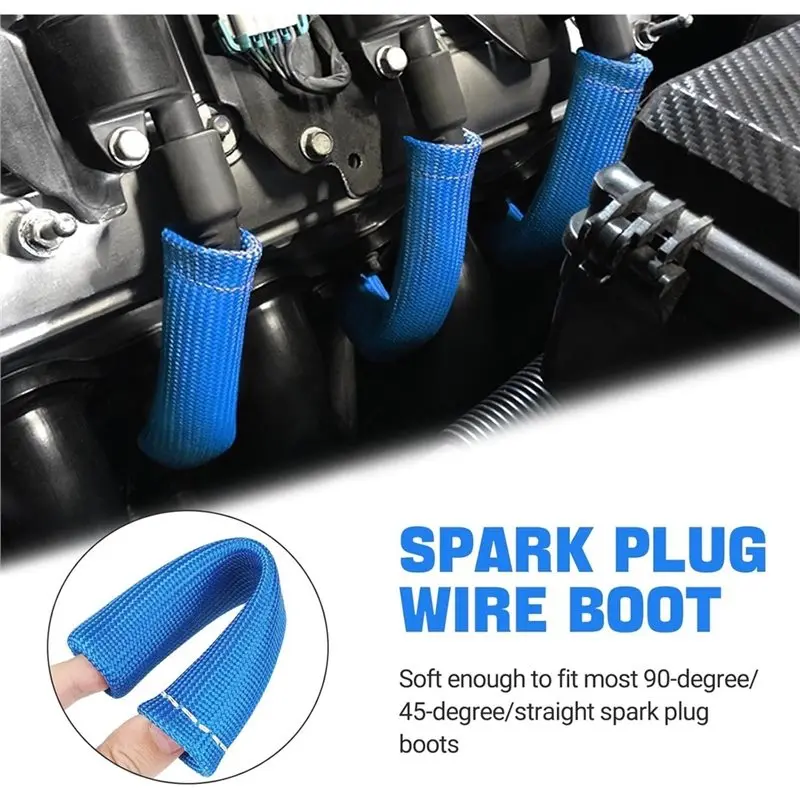 【Price Drop !!】-Spark Plug Heat Shield For Bbc Heat Shield Spark Plug Wire Harness Heat Shield Spark Plug Wire Harness Heat Tool