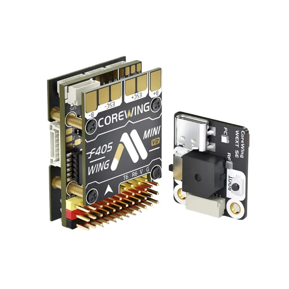 COREWING F405 Mini V2 Fixed Wing Flight Controller STM32F405 OSD VTOL MicroSD Card Blackbox Support 2-6S LiPo ArduPilot INAV