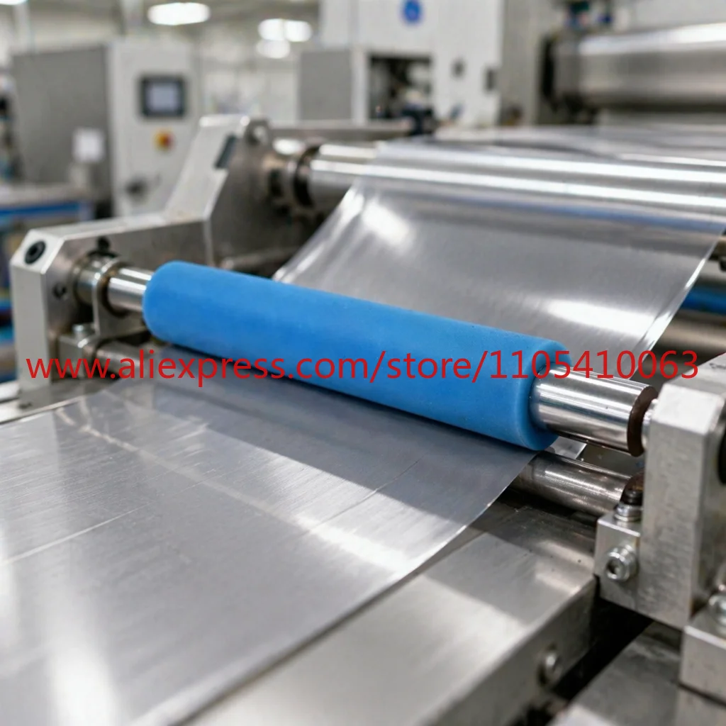 High wear and scratch resistant PU coated rollers for hot and cold automatic laminators