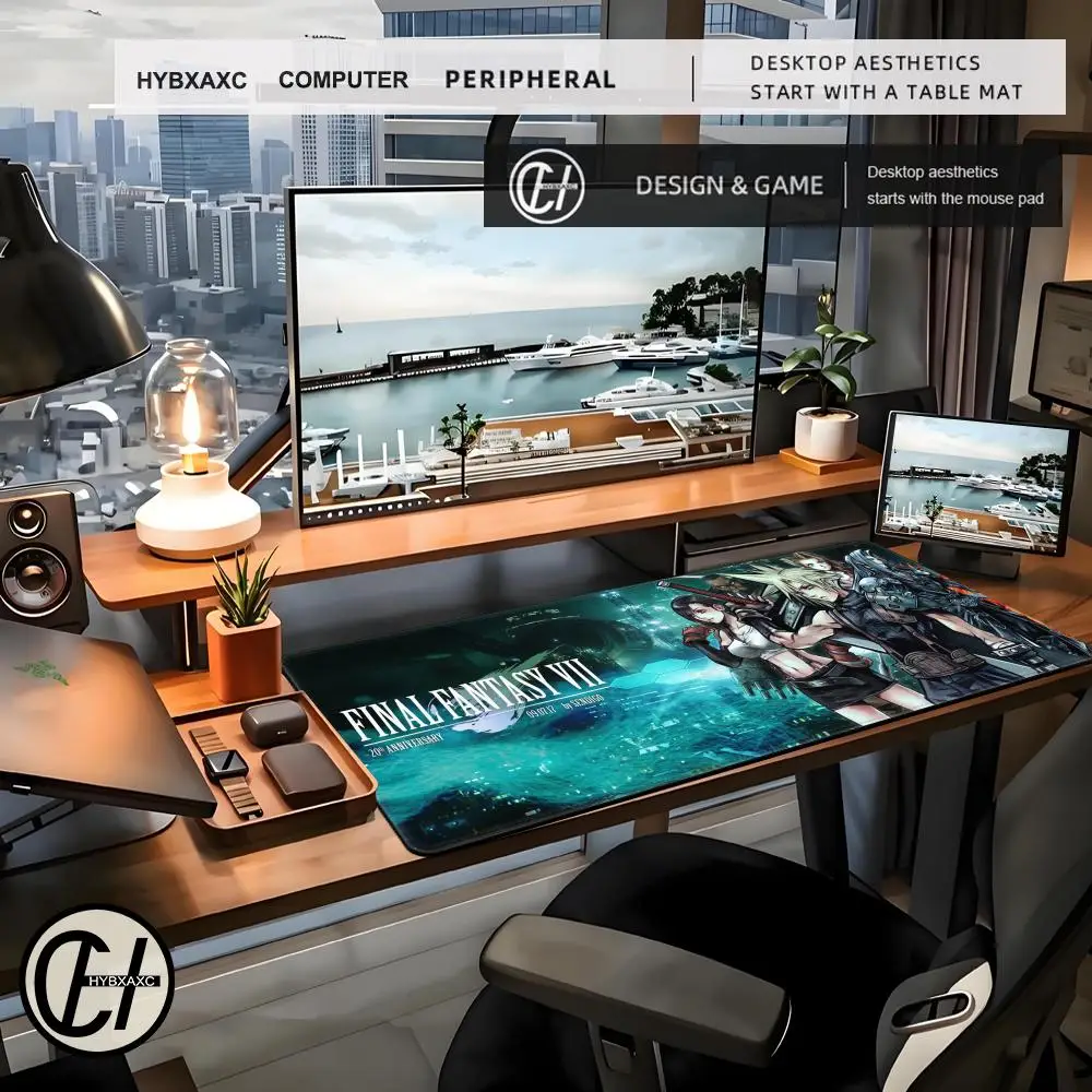 Aksesori Gaming Alas Mouse 900 × 400 Final Fantasy Pc Gamer Rug Mousepad Deskmat Alas Komputer Alas Mouse Laptop Mausepad Desk